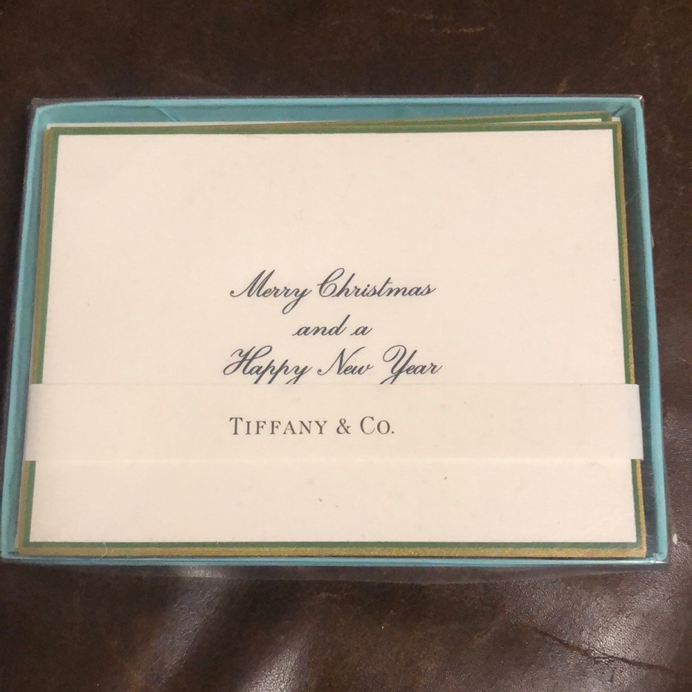 $55 RARE/VINTAGE TIFFANY HOLIDAY CARDS